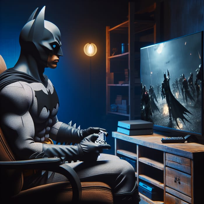 Бетман Gaming on PS5: Thrilling Gameplay of the Dark Knight