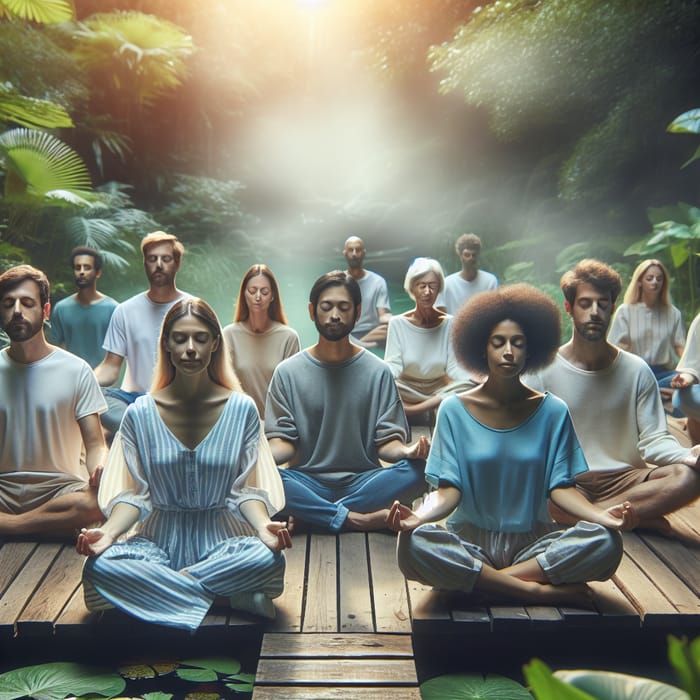Mindful Meditation for Stress Relief | Diverse Group