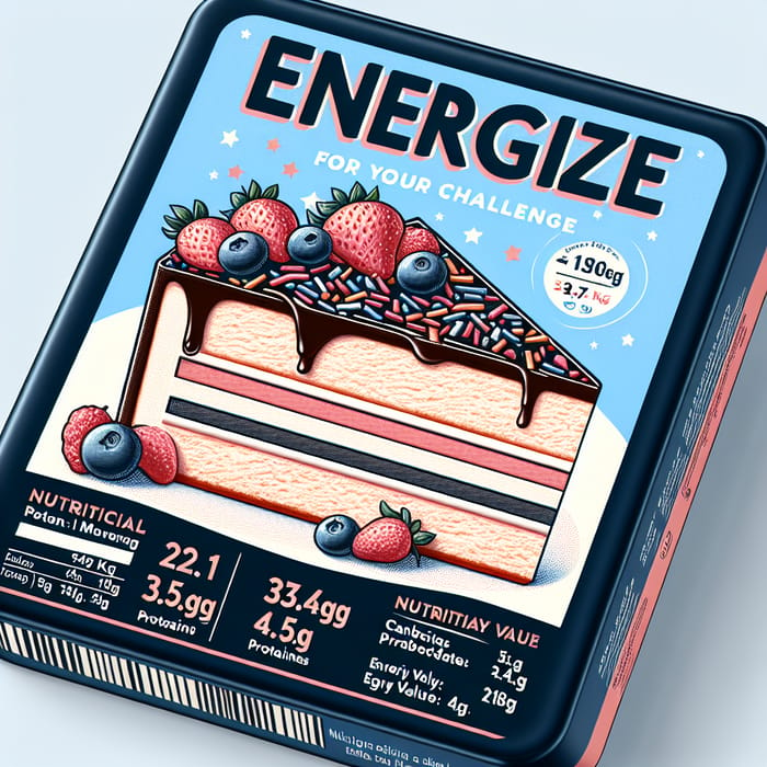 Energizing Cake Label: Breakdown & Energy Value Analysis