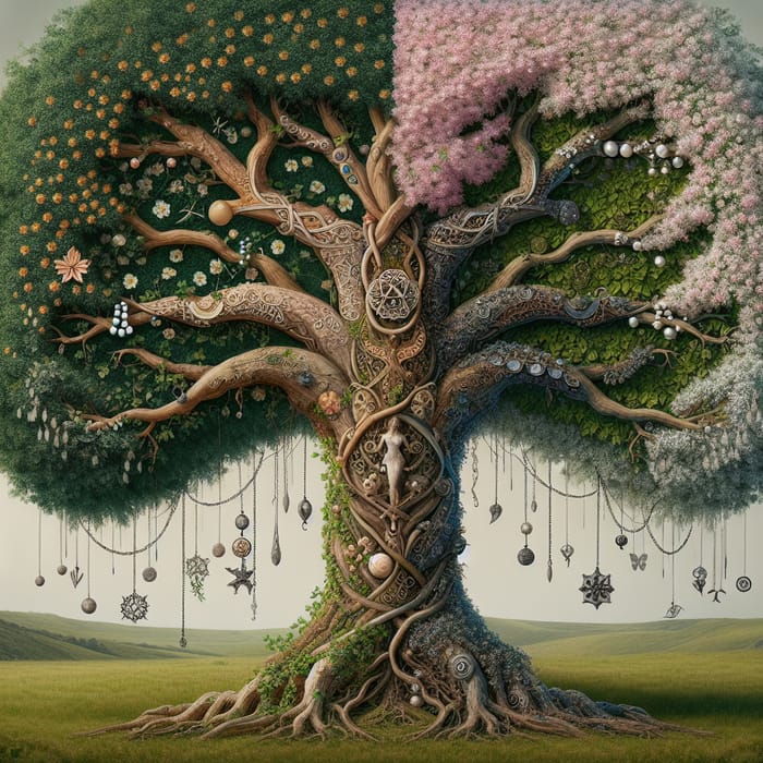 Feminine & Masculine Tree: A Symbol of Duality