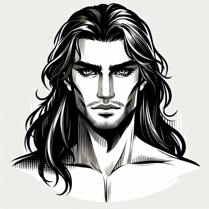 Handsome Hunter with Piercing Eyes and Dark Aura | Website