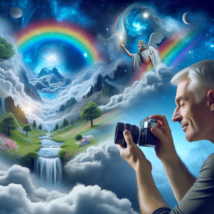 Dreamer's Quest: Capturing Ethereal Beauty Amidst the Fog | AI Art ...