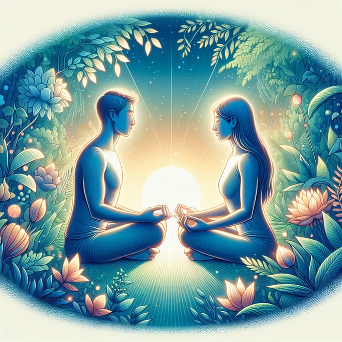 Mindful Loving Relationships: Serene Garden Meditation