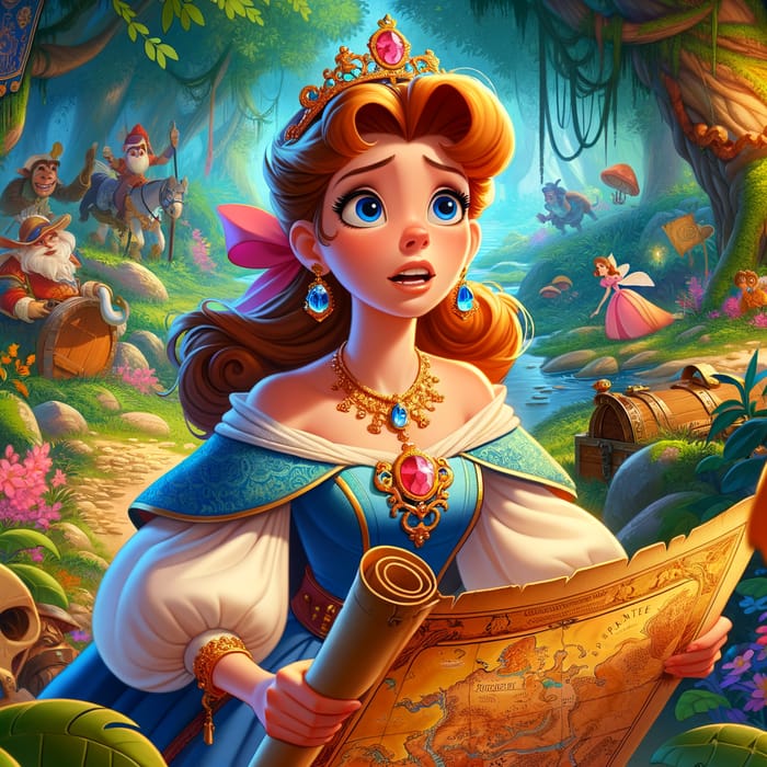 Adventurous Princess: A Disney-Inspired Tale
