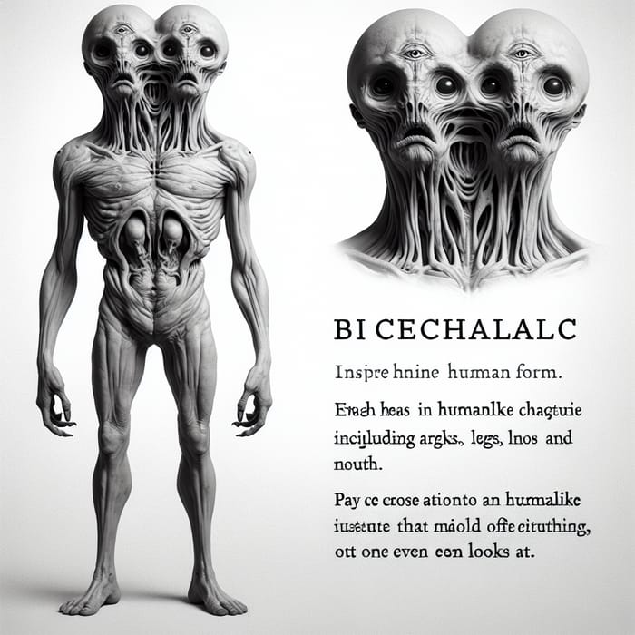 Two-Headed Humanlike Creature: Unveiling the Eerie Symmetry