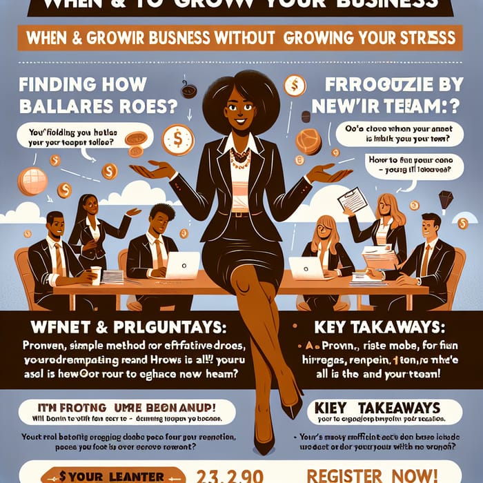 When & How to Grow Your Business Without Stress - Free Training Session