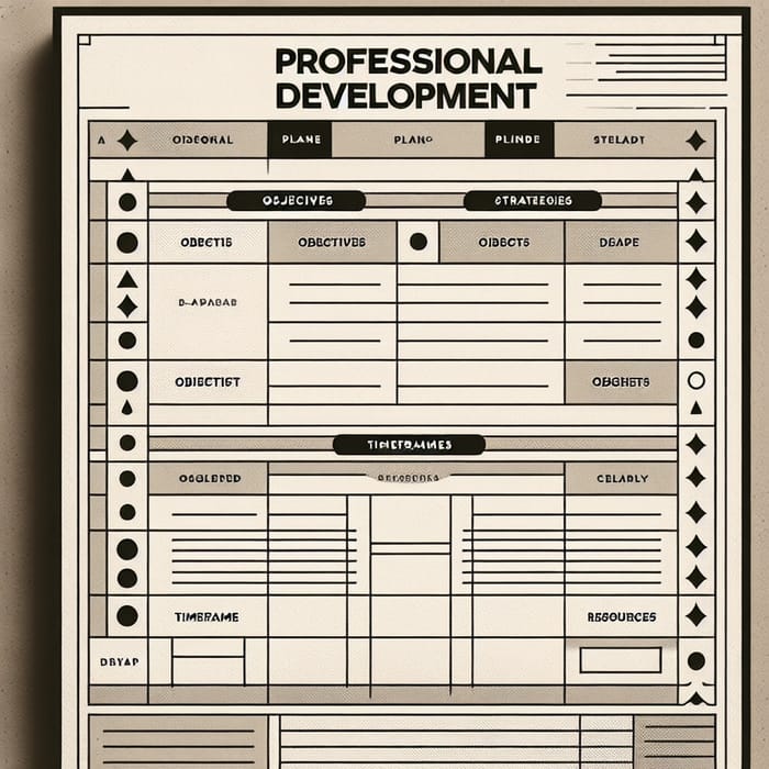 Professional Development Plan Template | Create Your Strategy Now
