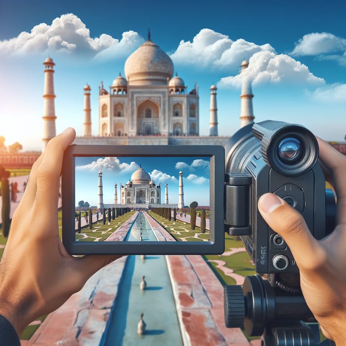 Captivating Vlog: Discovering the Taj Mahal in High Definition