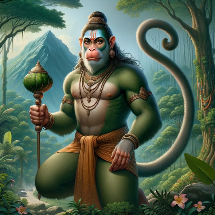 Hanuman: Legendary Divine Monkey in Hindu Mythology