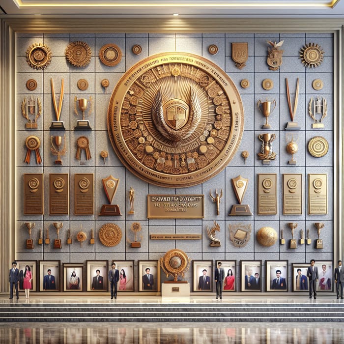 Top Engineering University: Hall of Fame Wall for World Ranking Prestige