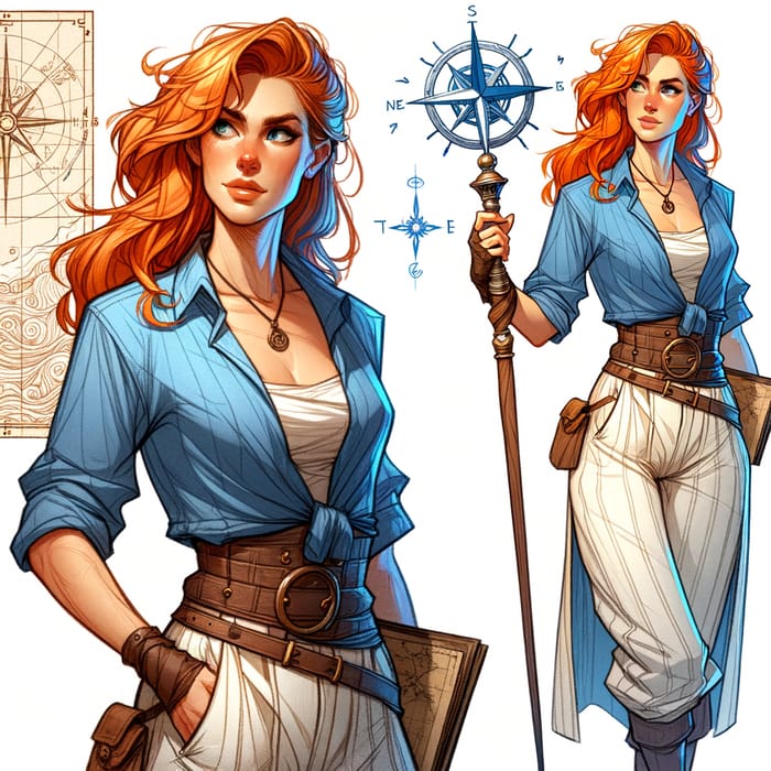 Nami: Expert Navigator in a Fantasy World