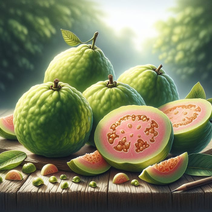 Premium Guavas: Fresh Tropical Fruits | Organic Deliciousness