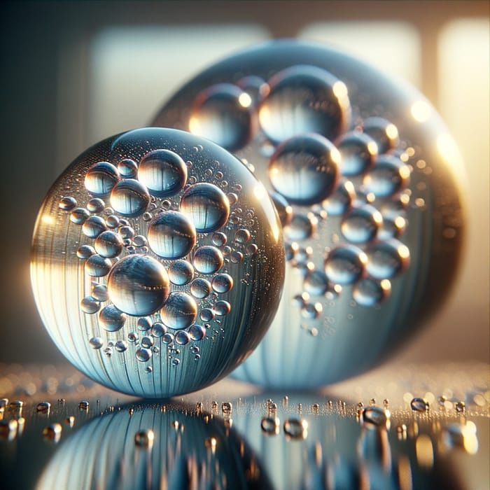 Surreal Glass Orbs Macro Photography | Intricate Details