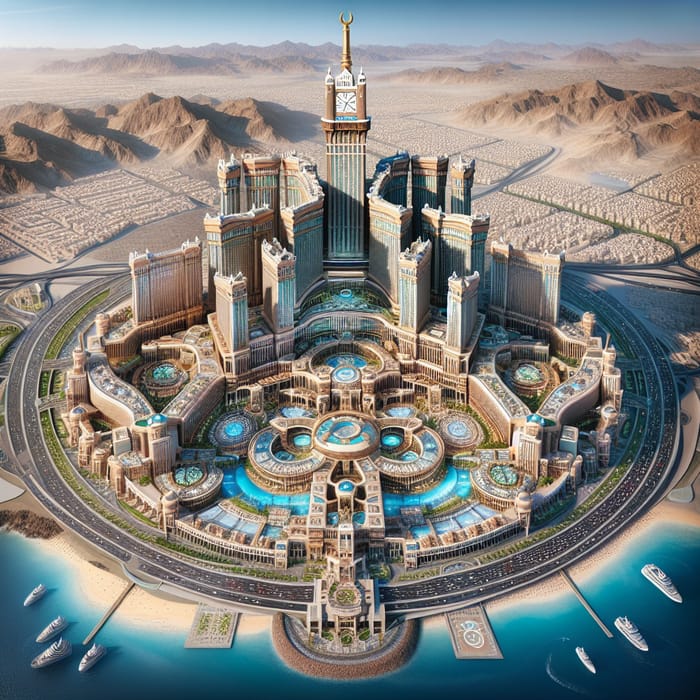 World's Largest Hotel in Mecca, Saudi Arabia - Abraj Kudai