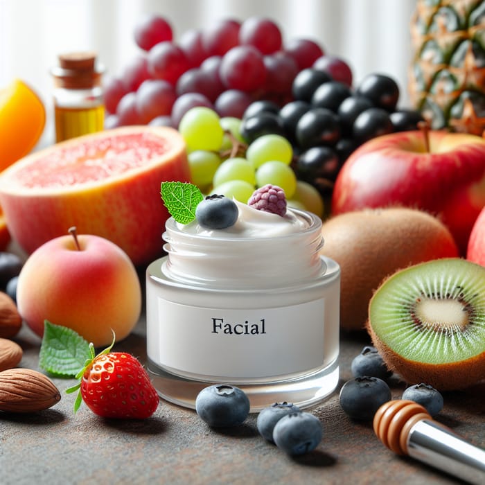Fruit-Infused Hydrating Facial Cream | Moisturizing Face Care