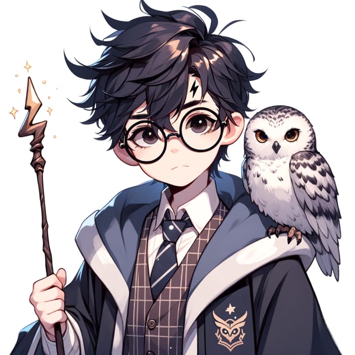 Garry Potter: Young Wizard in Magical Castle