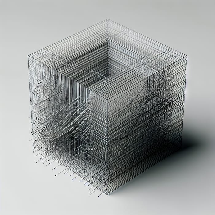 Cubed Lines Direction | 3D Design Inspiration