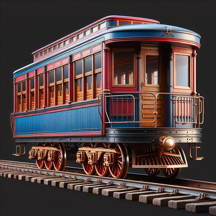 Vintage Railcar Image | Old Fashioned Train Nostalgia