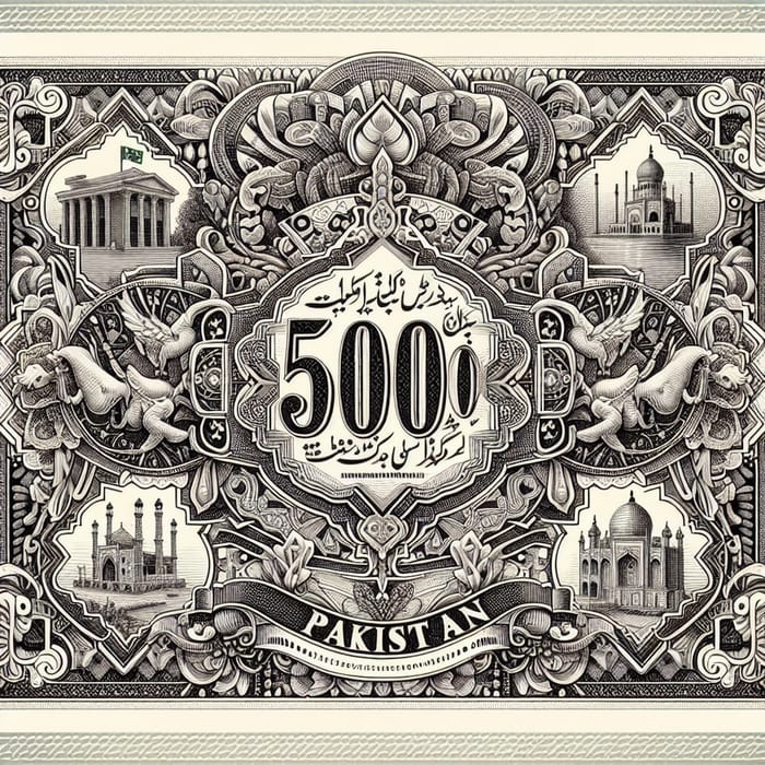 500 Rupees Pakistan - Currency Design and Details