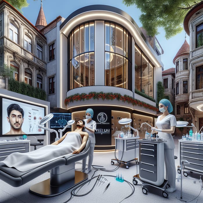 Modern Hair Transplant Clinic in Istanbul, Turkey