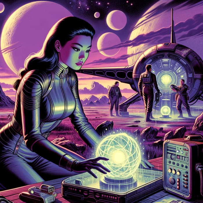Sci-Fi Photonovel: Science Fiction Story Featuring an Alien Artifact