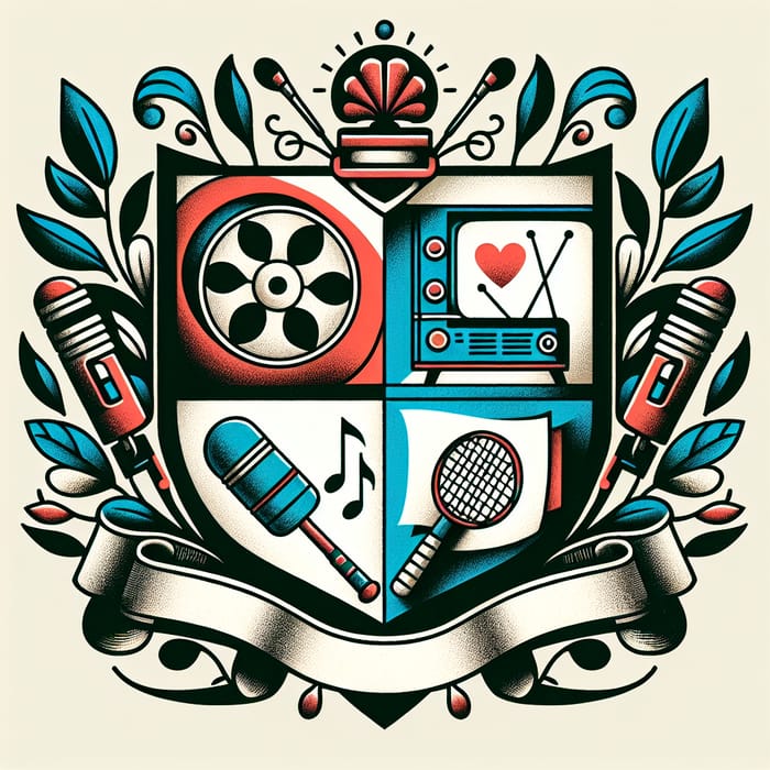 Personalized Coat of Arms | Movies, TV, Music & Badminton