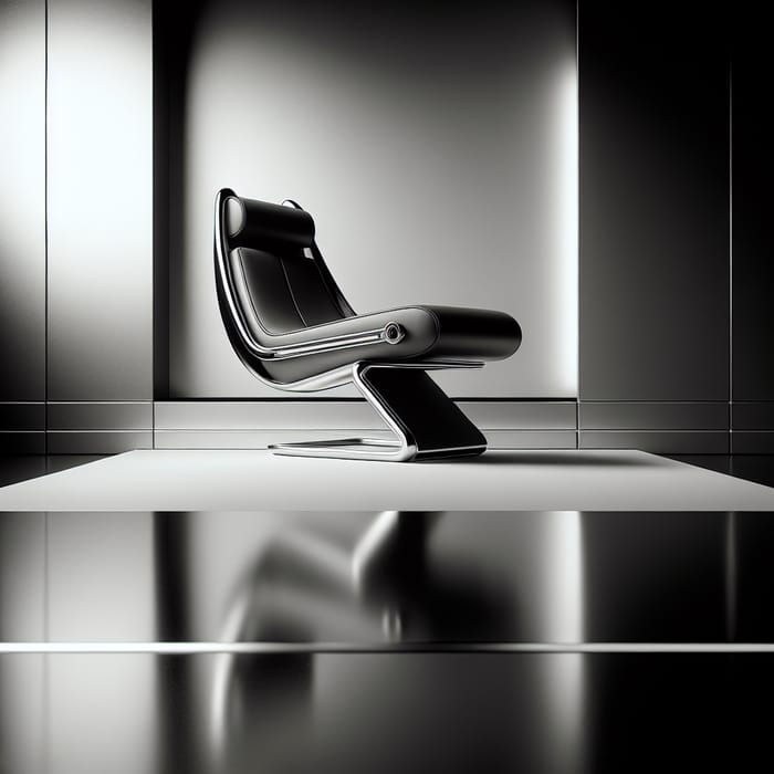 Sleek & Minimalist Chair Design - Sci-Fi Inspired