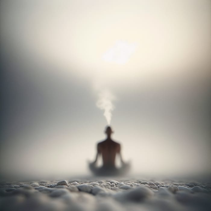 Tranquil Meditation Scene | Serene Breathing Practice