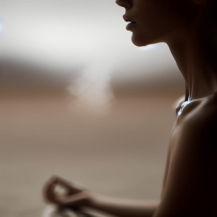 Serene Mindfulness Meditation Scene | Tranquility Captured