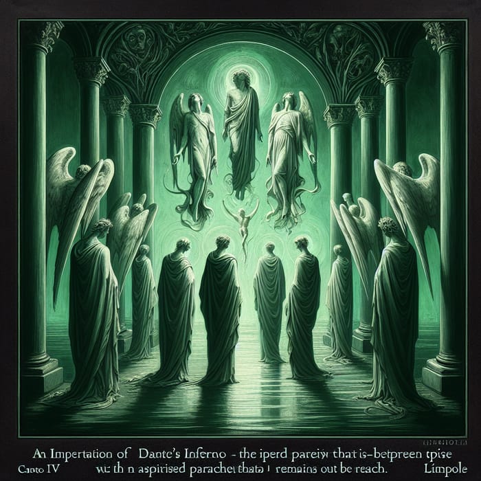 Dante's Inferno Canto IV: The Spirits of Limbo Dante's Inferno Canto IV: The Spirits of Limbo