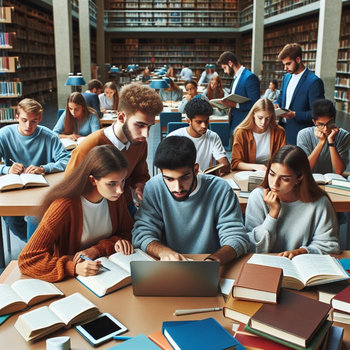 University Library Information Search by Students