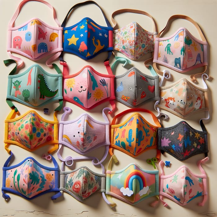 Adorable Children's Masks | Fun & Colorful Designs