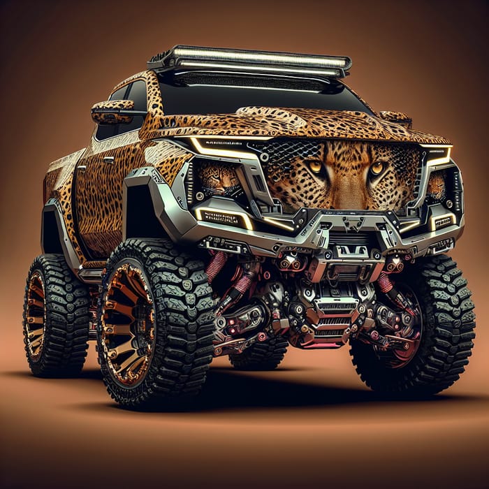Offroad Leopard Truck: Rugged & Agile Concept Design