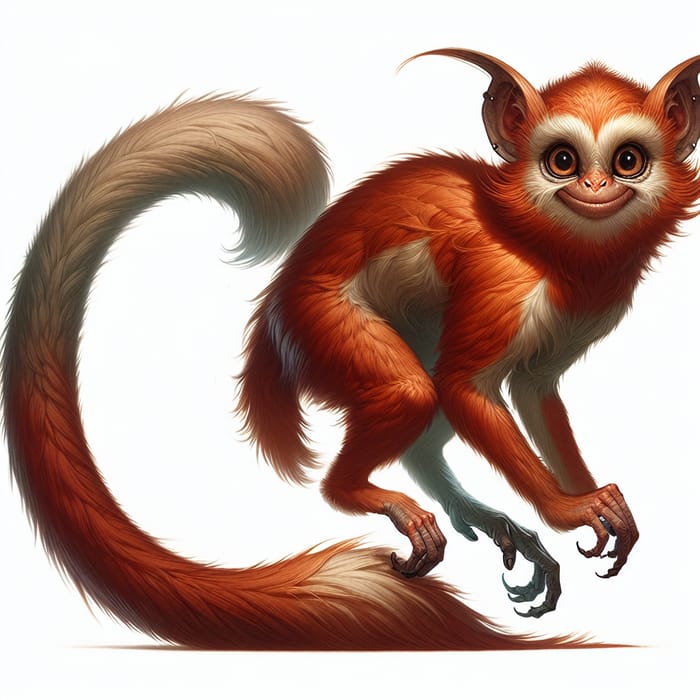 Monkey-Fox Hybrid: Agile and Crafty Creature