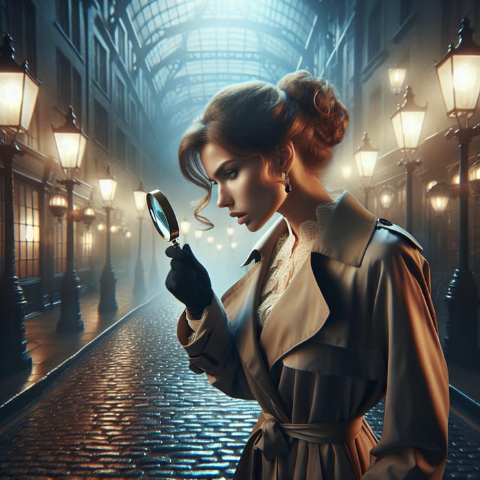 Female Sherlock Holmes Investigates London Mysteries | Enigmatic Victorian Scenes