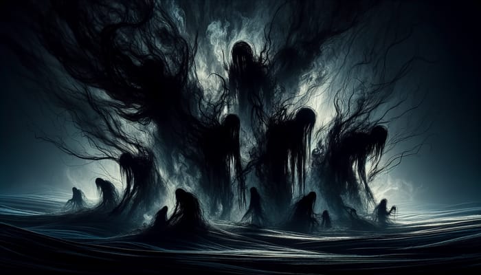 Dark Fear and Anxiety Shadows: Manifestation Symbolism