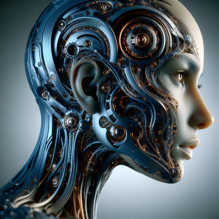 Perfect Beautyful Cyborg: High-Tech Design in HD