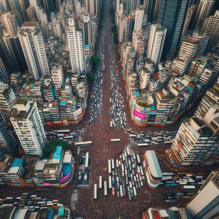 Claustrophobic Urban Setting: Dealing with Overpopulation