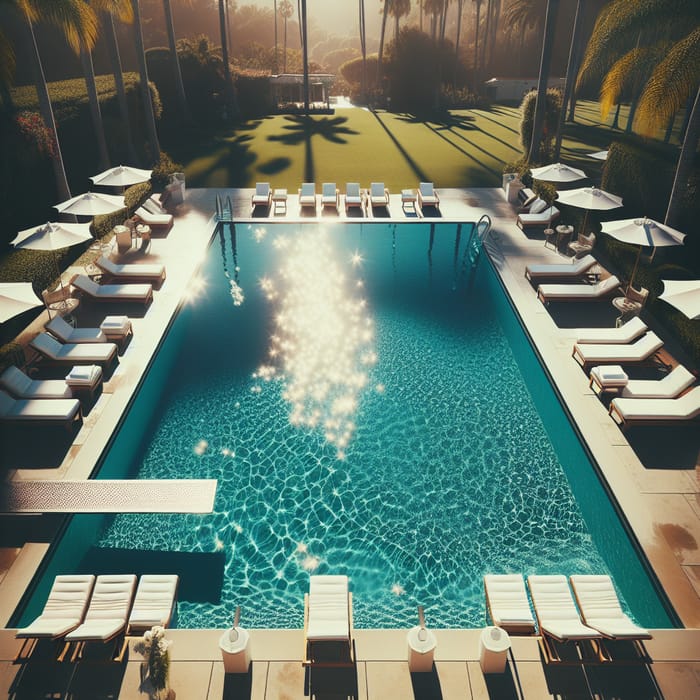 Luxury Pool Oasis with Serene Ambiance