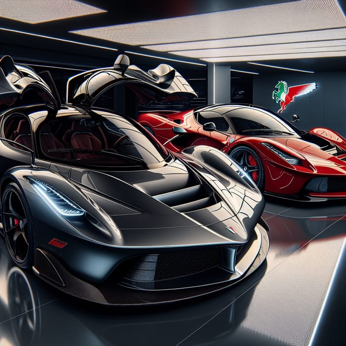 Italian Supercars: Lamborghini vs Ferrari | Exquisite Showroom Showcase