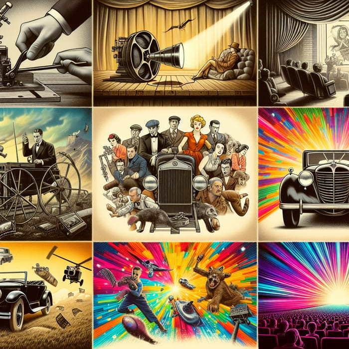 Illustrating Cinema History: From Hand Cranking to Technicolor