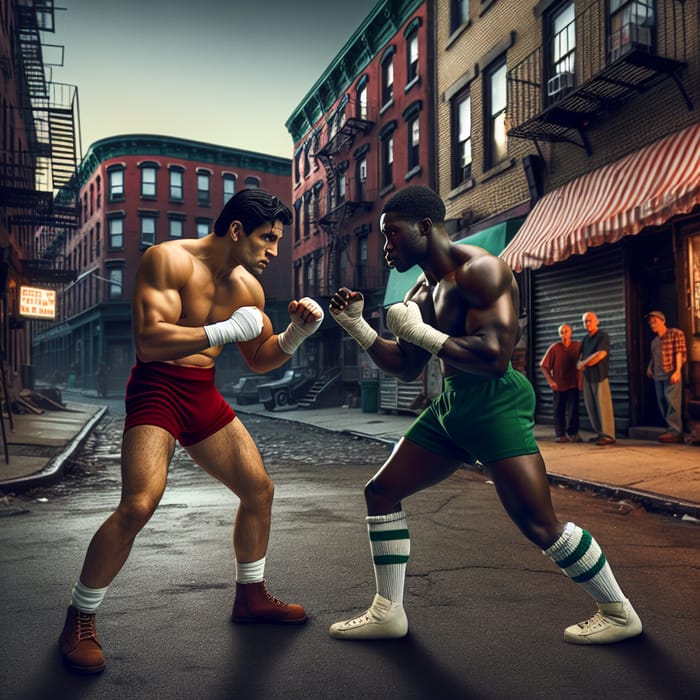 Traditional Street Fighter Scene: Hispanic vs Black Battle