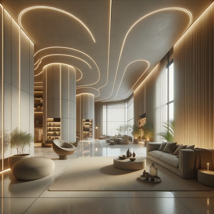 Sleek High-Modernism Aesthetic Interior Design | 3D Render