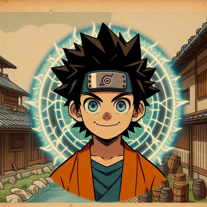 Disney-Inspired Japanese Animation Character Naruto