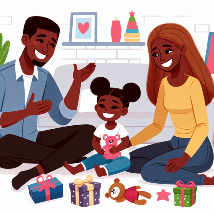 Happy Black Family Valentine's Day Education | Loving Learning Moment