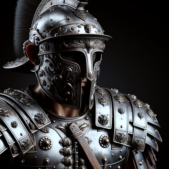 Detailed Roman Gladiator Authentic Armor