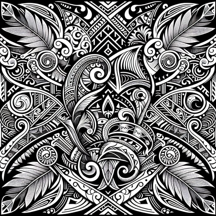 Intricate Maori and Mixed Designs for Tattoo Inspiration