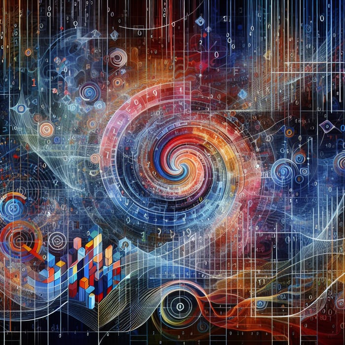 Abstract Data Analytics Artwork | Visual Complexity & Dynamism