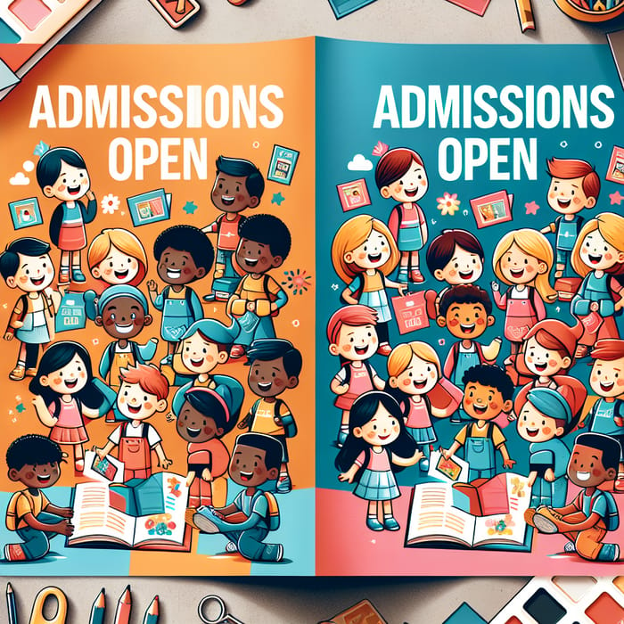 Vibrant School Brochure: Admissions Open for LKG & UKG