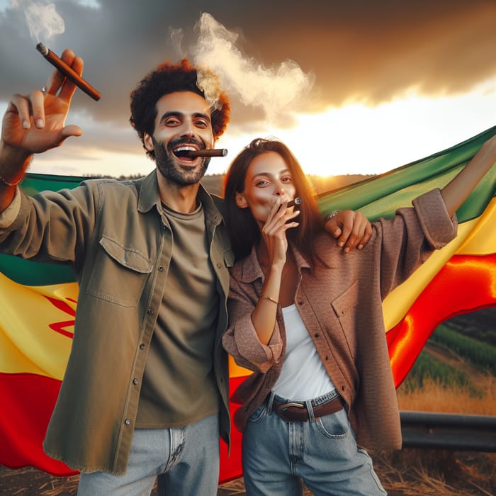 Raising​ the Ethiopia Flag: Smoking Cigars with Loved Ones